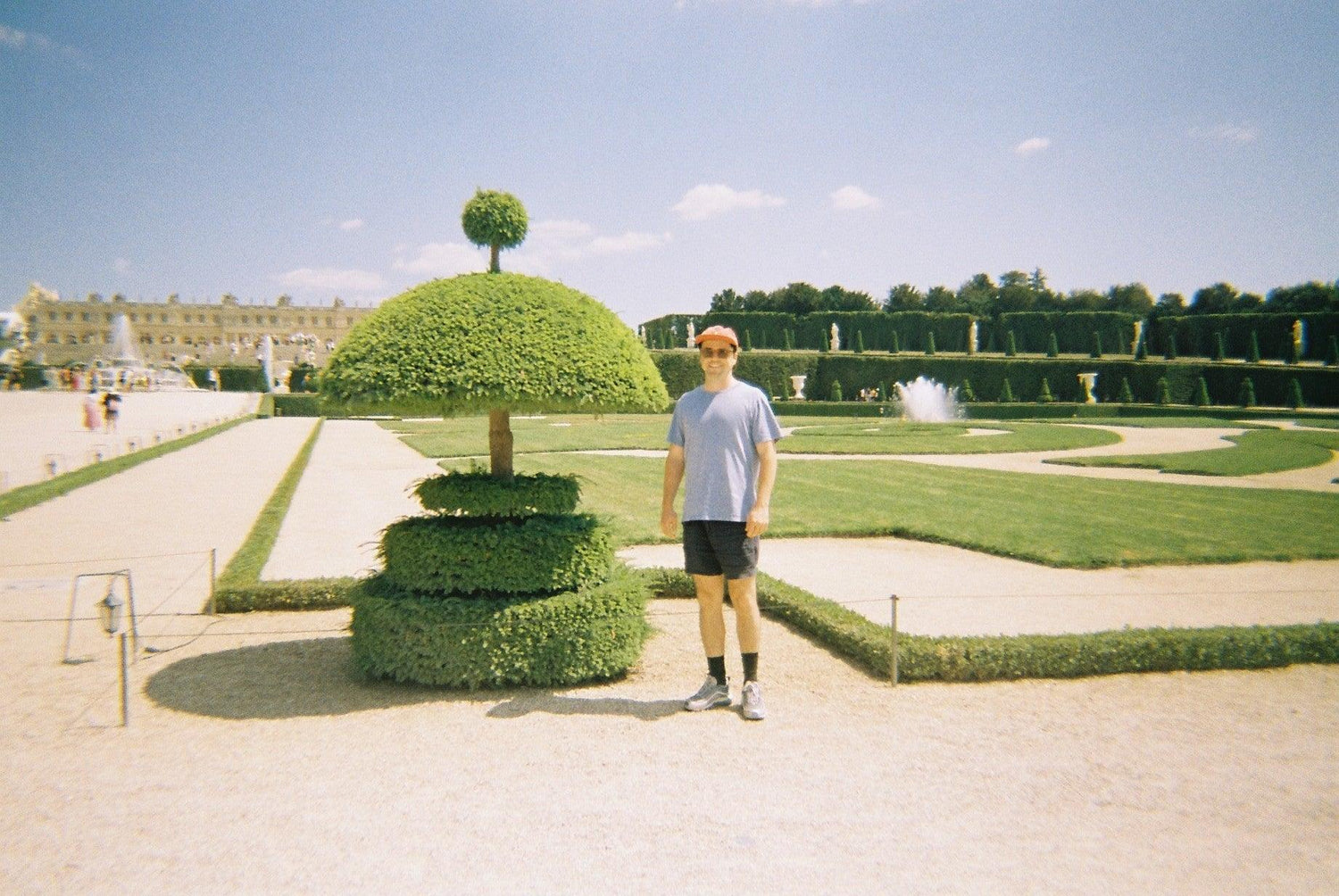 Nick Kelleway Perth Standing Next To Shaped Plants